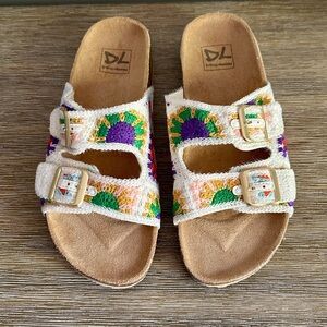 Women’s Dirty Laundry Tutu Footbed Sandals Size 6.5